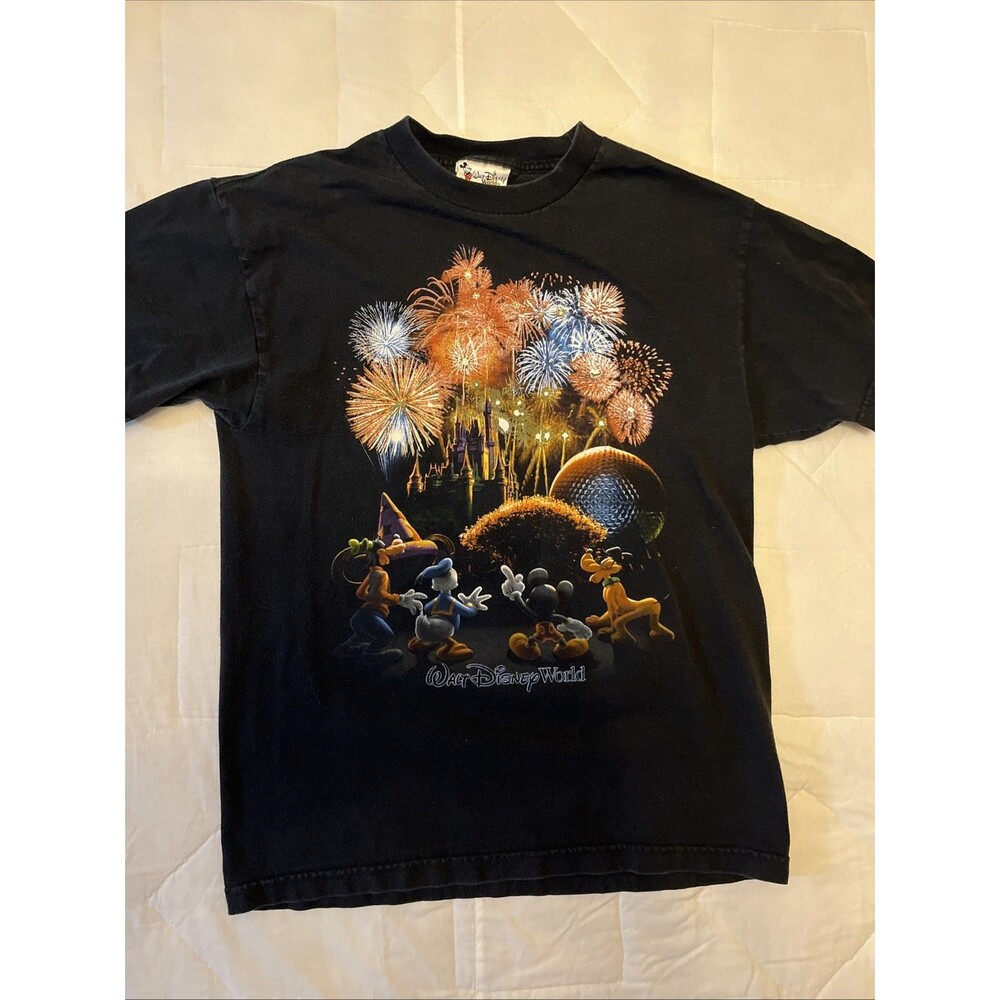 Walt Disney World - “Fireworks” - Black Shirt Size Med